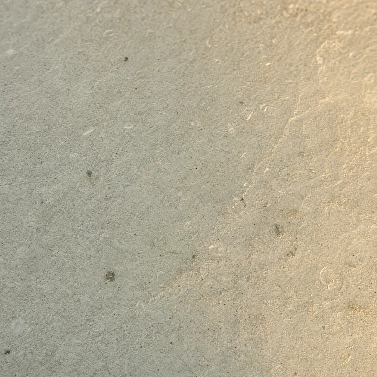 Honed limestone finish sample