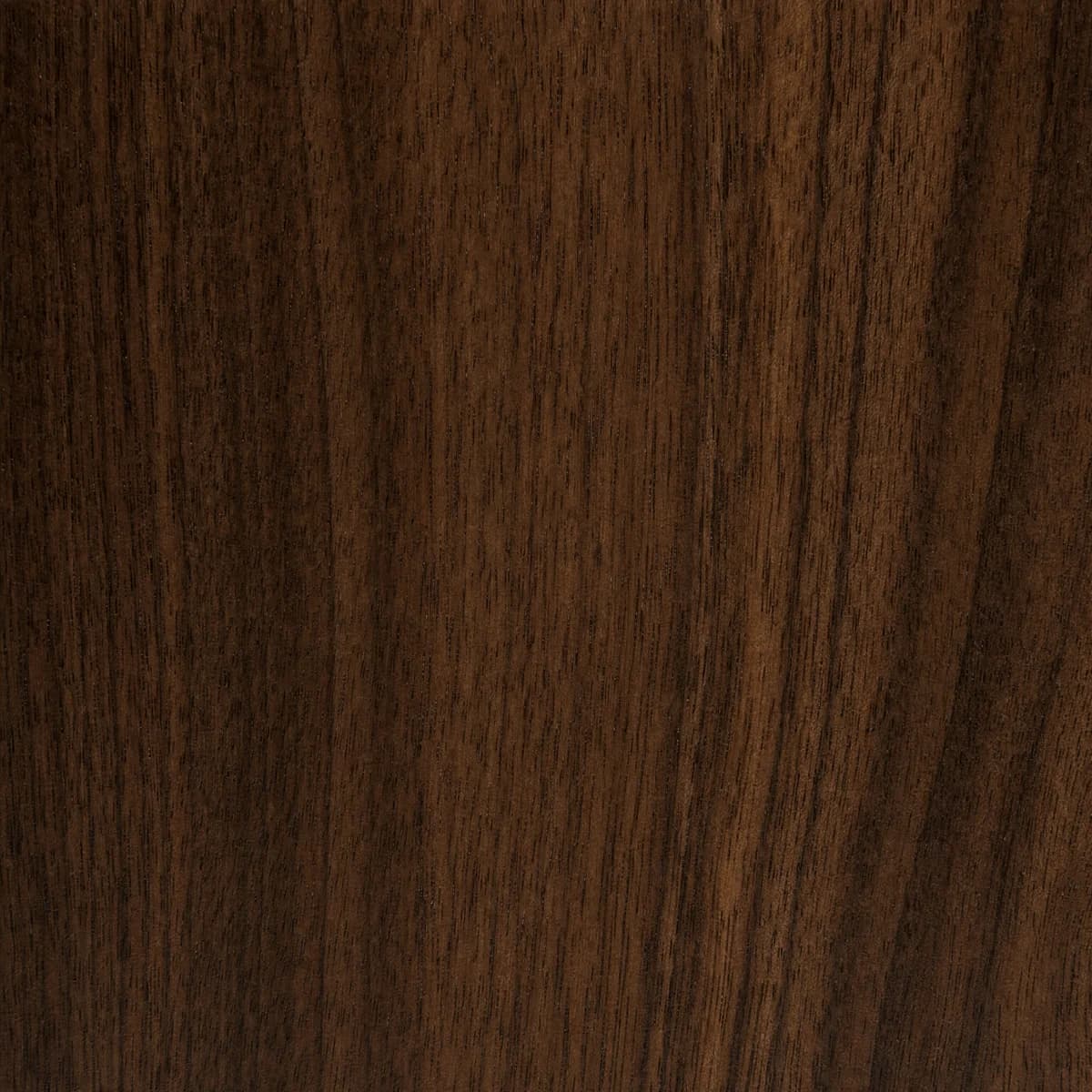 Rich walnut wood grain finish sample